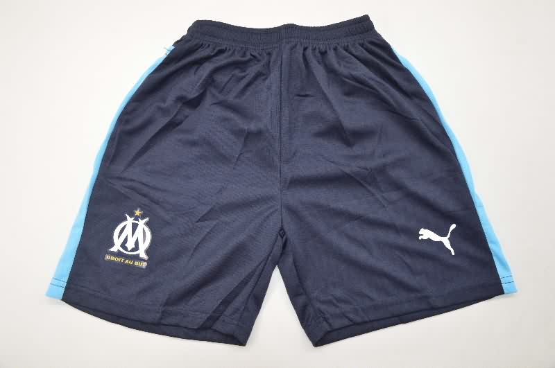 Marseilles 25/26 Kids Away Soccer Jersey And Shorts