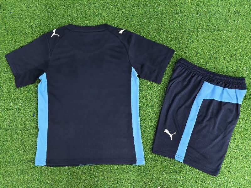 Marseilles 25/26 Kids Away Soccer Jersey And Shorts (Player)