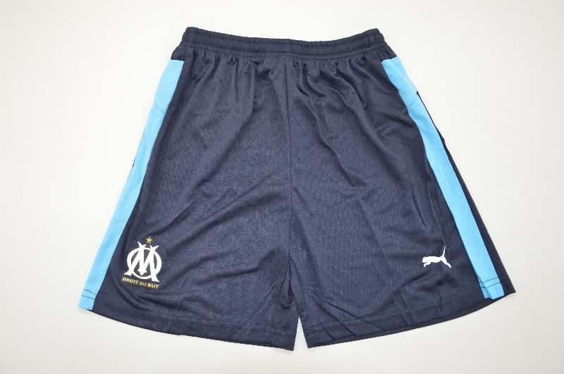 Marseilles 25/26 Kids Away Soccer Jersey And Shorts (Player)