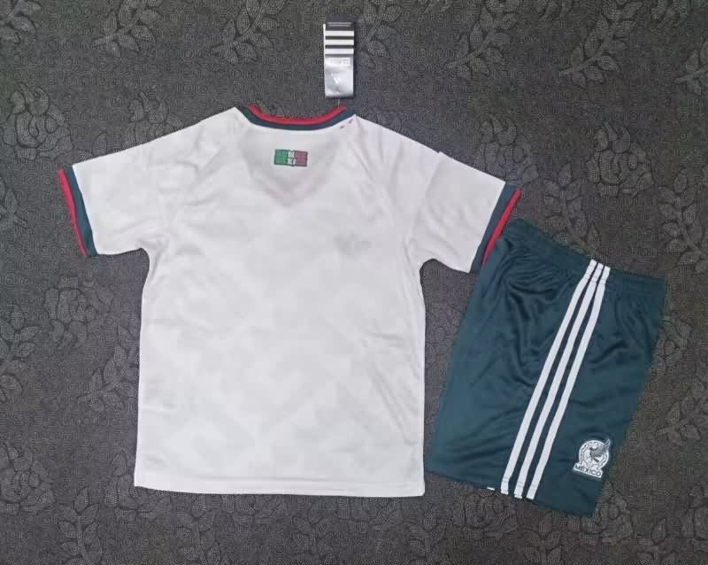 Mexico 25/26 Kids Away Soccer Jersey And Shorts