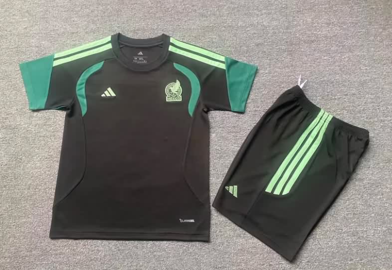 Mexico 2026 Kids Training Soccer Jersey And Shorts
