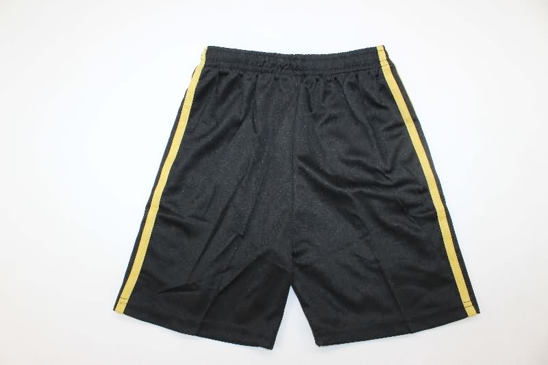 Mexico 2025 Kids Gold Cup Black Long Sleeve Soccer Jersey And Shorts