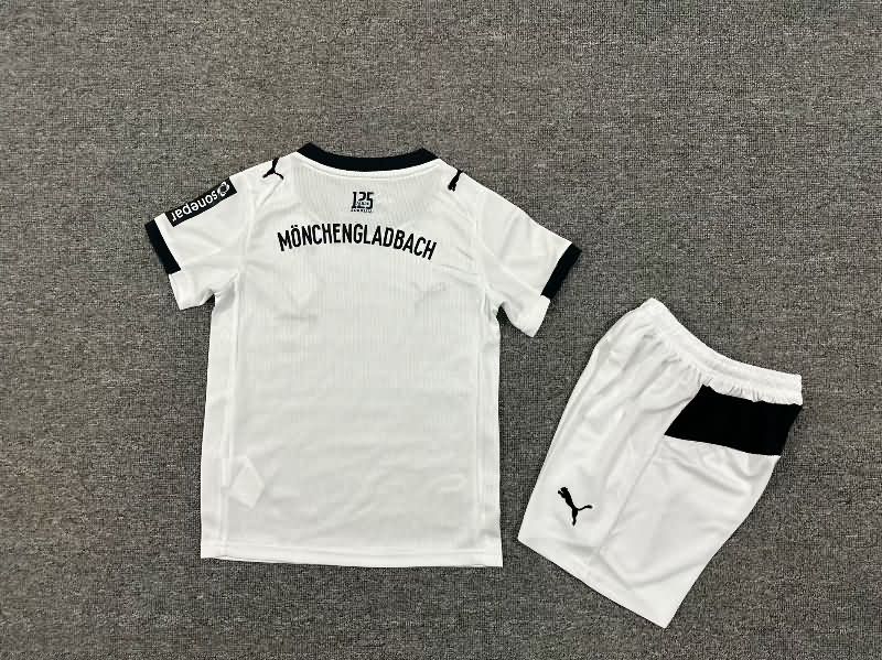 Monchengladbach 25/26 Kids Home Soccer Jersey And Shorts