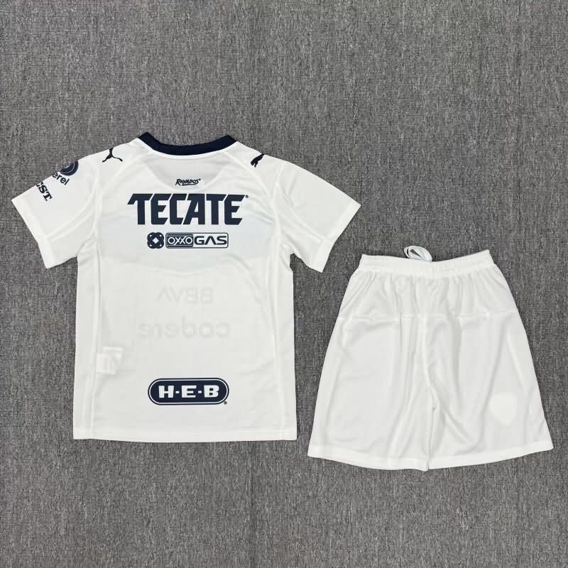 Monterrey 25/26 Kids Away Soccer Jersey And Shorts