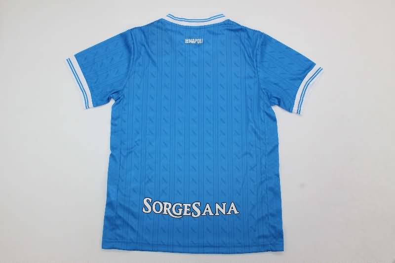 Napoli 25/26 Kids Home Soccer Jersey And Shorts
