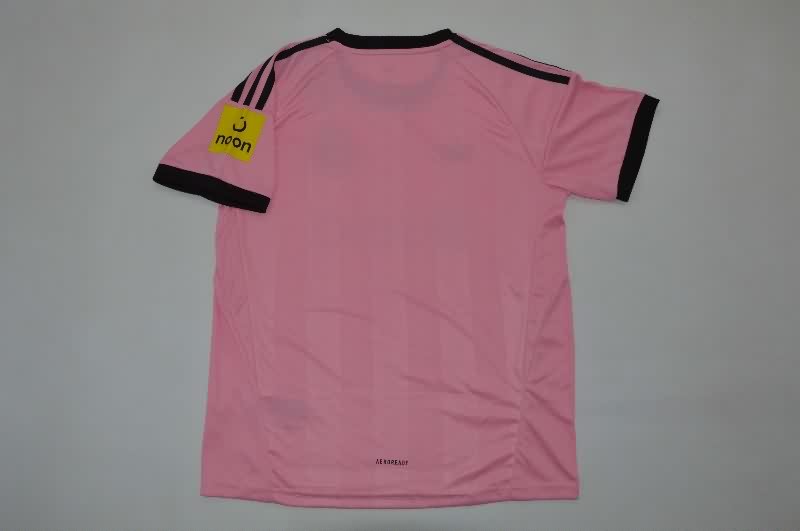Newcastle United 25/26 Kids Goalkeeper Pink Soccer Jersey And Shorts