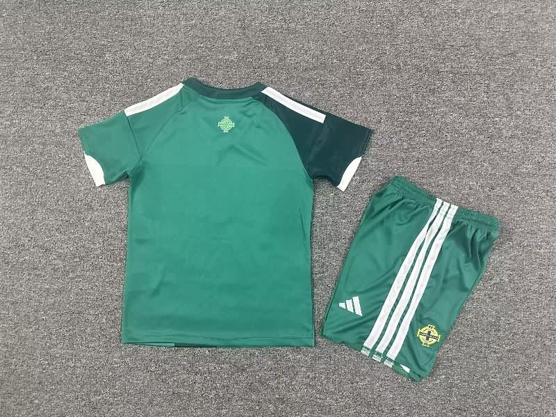 Northern Ireland 2026 Kids Home Soccer Jersey And Shorts