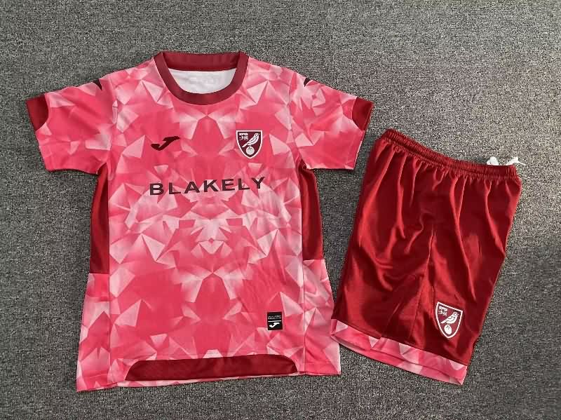 Norwich 25/26 Kids Third Soccer Jersey And Shorts