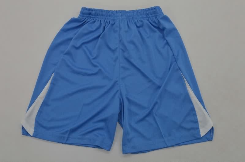 Nottingham Forest 25/26 Kids Goalkeeper Blue Soccer Jersey And Shorts