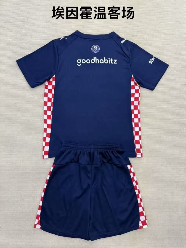 PSV Eindhoven 25/26 Kids Away Soccer Jersey And Shorts