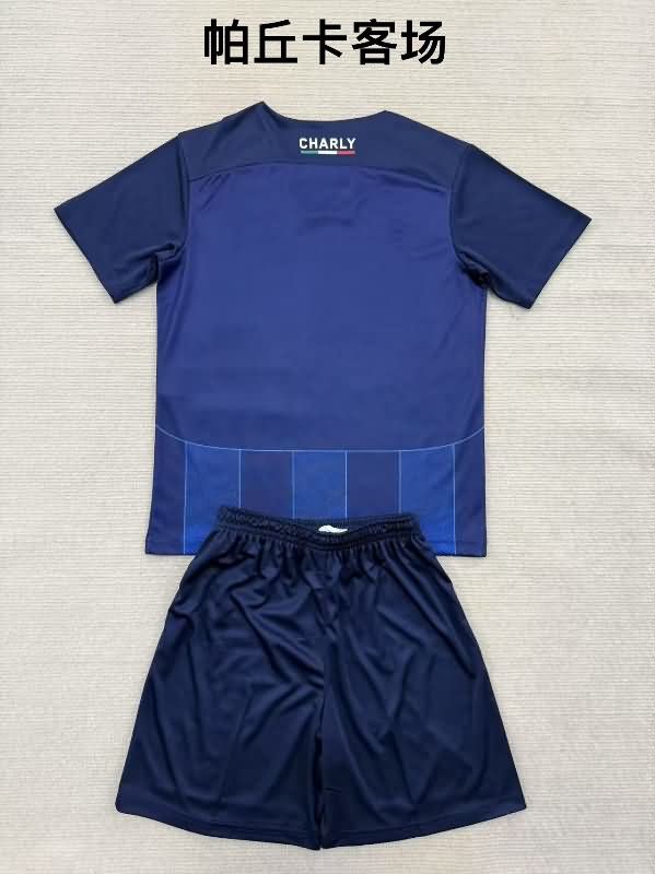 Pachuca 25/26 Kids Away Soccer Jersey And Shorts