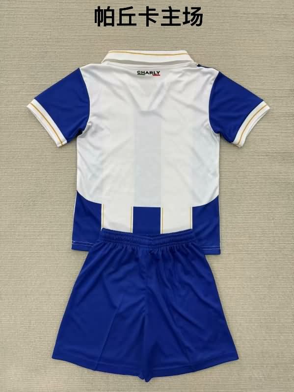 Pachuca 25/26 Kids Home Soccer Jersey And Shorts
