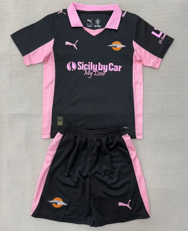 Palermo 25/26 Kids Away Soccer Jersey And Shorts