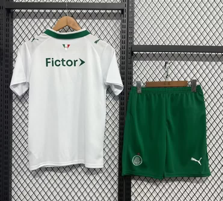 Palmeiras 2026 Kids Away Soccer Jersey And Shorts