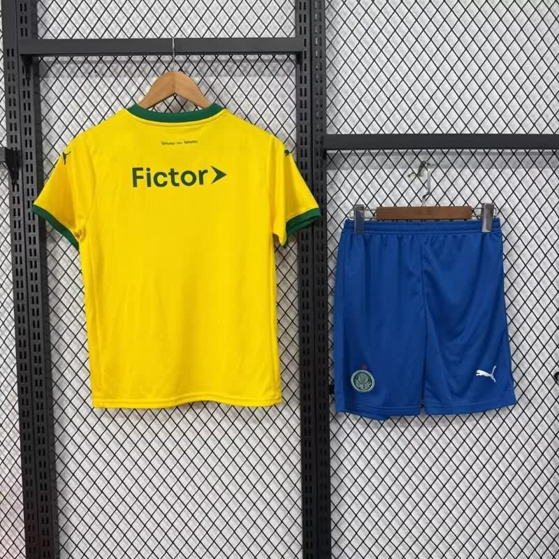 Palmeiras 2025 Kids Third Soccer Jersey And Shorts