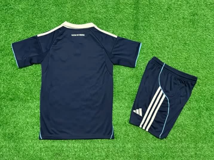 Paris FC 25/26 Kids Home Soccer Jersey And Shorts