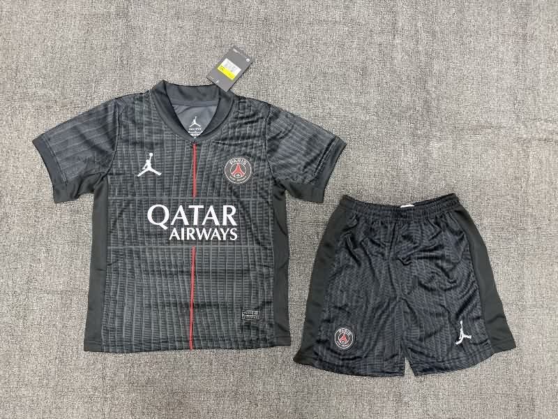 Paris St Germain 25/26 Kids Fourth Soccer Jersey And Shorts