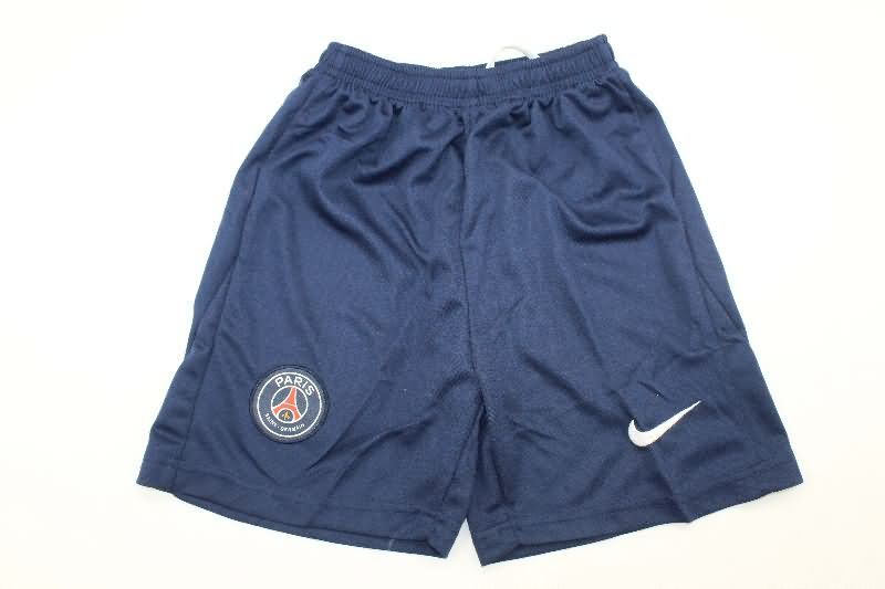 Paris St Germain 25/26 Kids Home Soccer Jersey And Shorts Leaked
