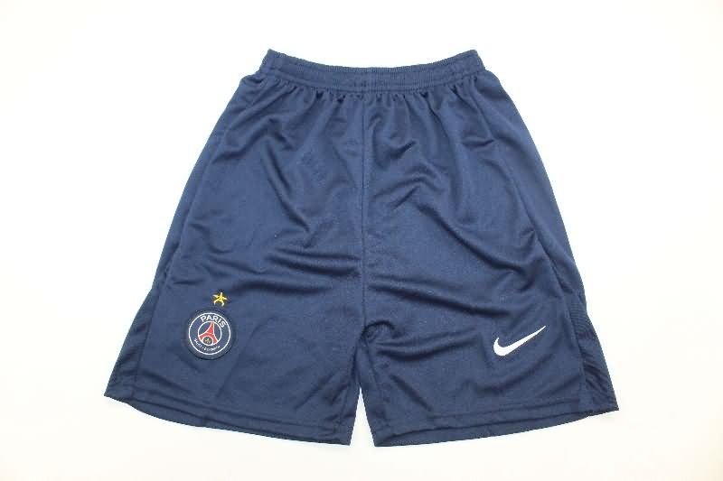 Paris St Germain 25/26 Kids Home Soccer Jersey And Shorts With Star