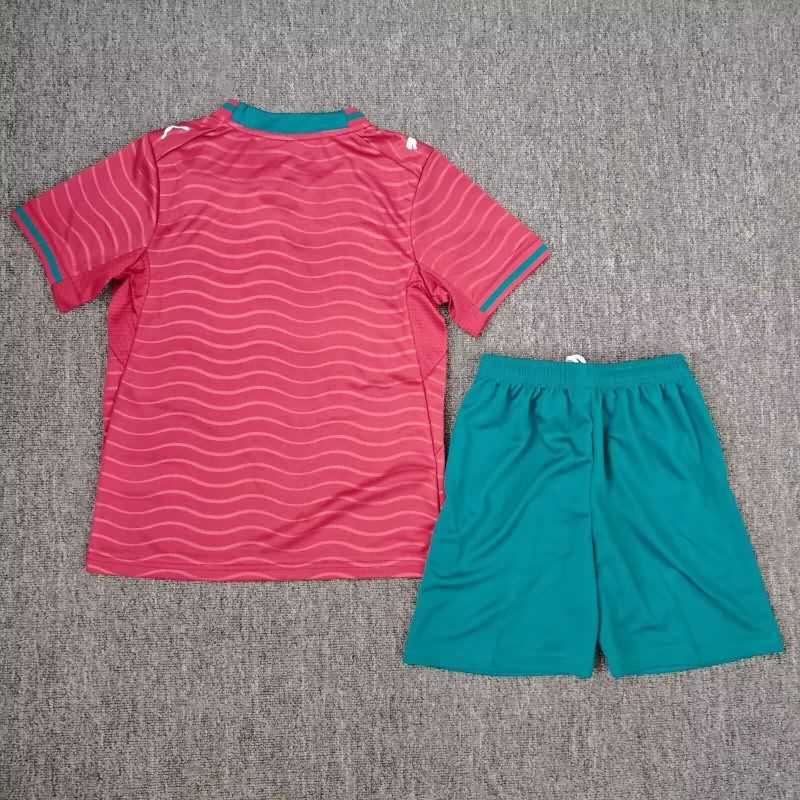 Portugal 2026 Kids World Cup Home Soccer Jersey And Shorts