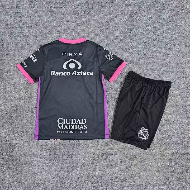 Puebla 25/26 Kids Away Soccer Jersey And Shorts