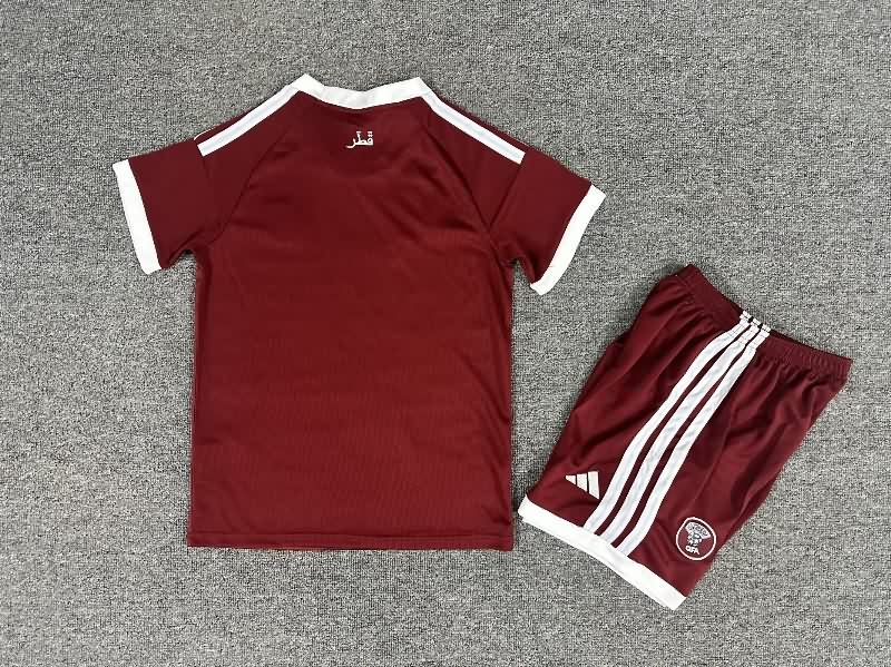 Qatar 2026 Kids World Cup Home Soccer Jersey And Shorts