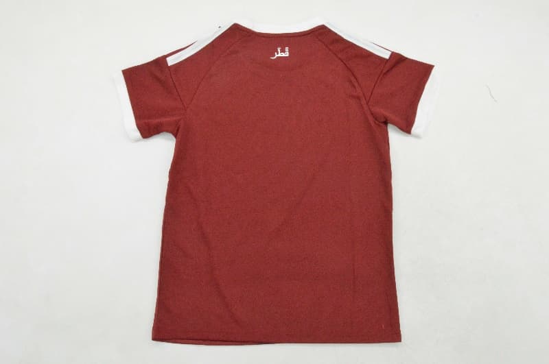 Qatar 2026 Kids World Cup Home Soccer Jersey And Shorts