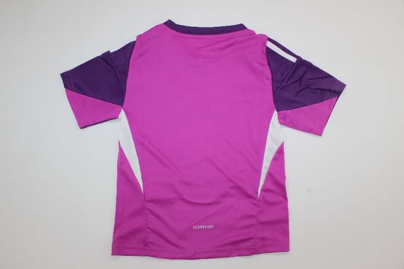 RB New York 2025 Kids Goalkeeper Purple Soccer Jersey And Shorts