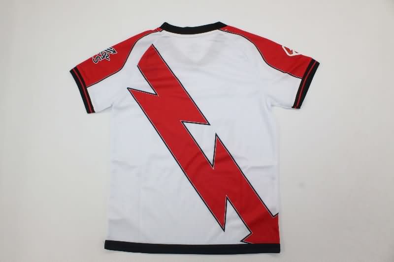 Rayo Vallecano 25/26 Kids Home Soccer Jersey And Shorts