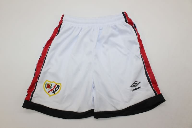 Rayo Vallecano 25/26 Kids Home Soccer Jersey And Shorts