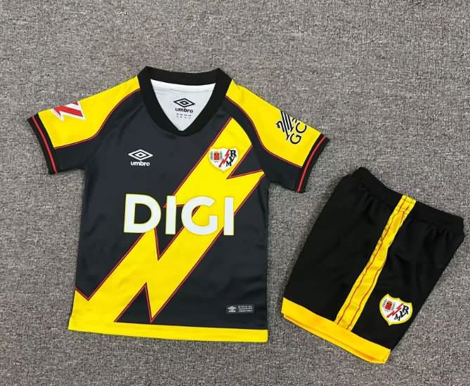 Rayo Vallecano 25/26 Kids Third Soccer Jersey And Shorts