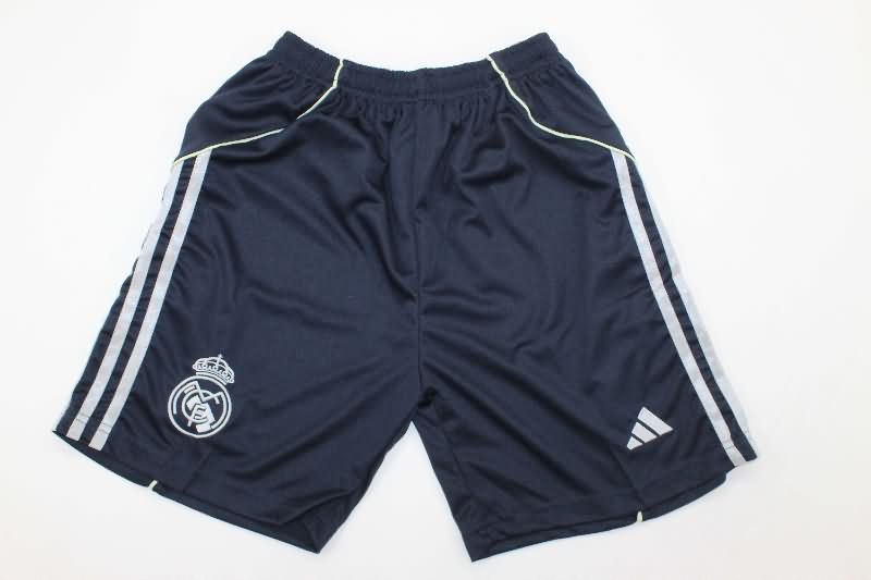 Real Madrid 25/26 Kids Away Soccer Jersey And Shorts