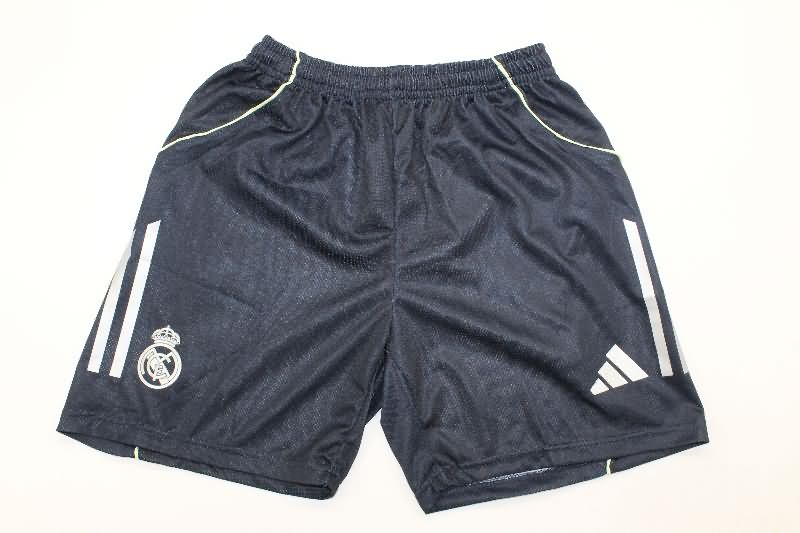 Real Madrid 25/26 Kids Away Soccer Jersey And Shorts (Player)