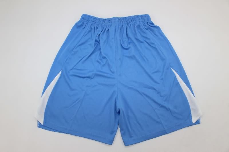 Real Madrid 25/26 Kids Goalkeeper Blue Soccer Jersey And Shorts Leaked