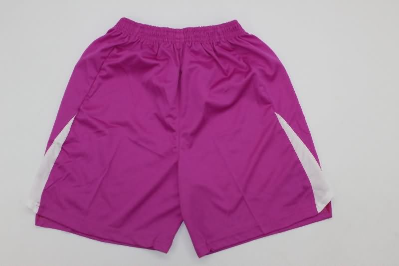 Real Madrid 25/26 Kids Goalkeeper Purple Soccer Jersey And Shorts Leaked