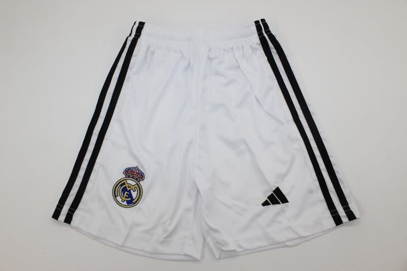 Real Madrid 25/26 Kids Home Soccer Jersey And Shorts