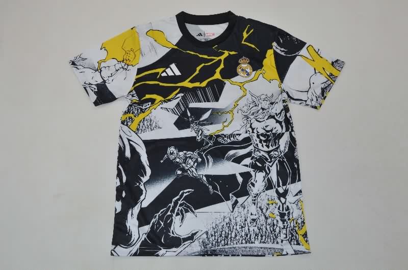 Real Madrid 25/26 Kids Special Soccer Jersey And Shorts 07