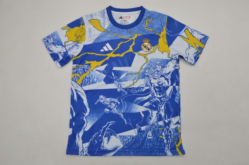 Real Madrid 25/26 Kids Special Soccer Jersey And Shorts 08