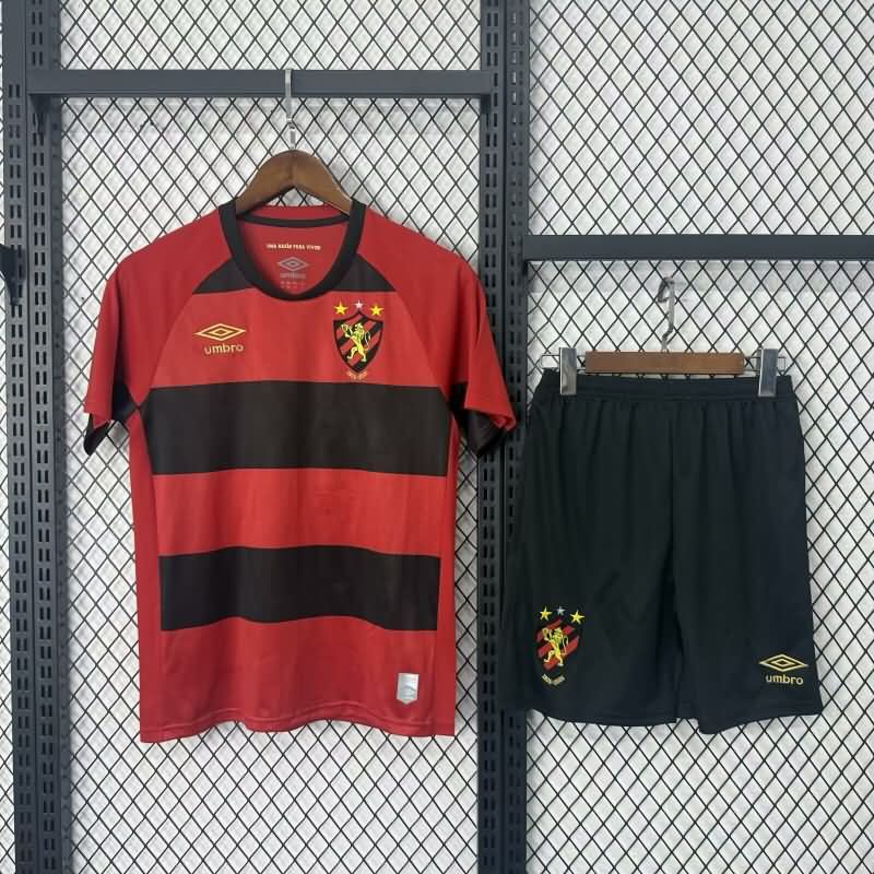 Recife 2025 Kids Home Soccer Jersey And Shorts