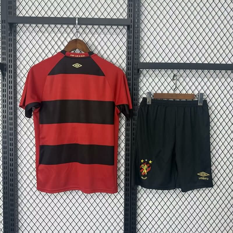 Recife 2025 Kids Home Soccer Jersey And Shorts