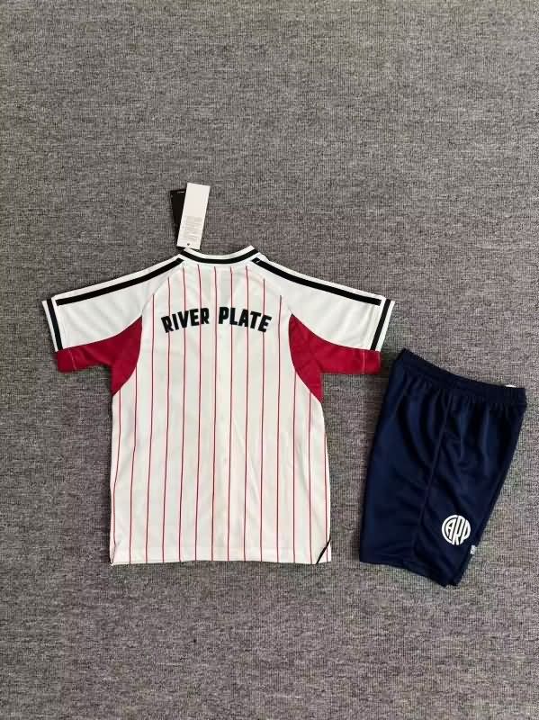 River Plate 25/26 Kids Travel Soccer Jersey And Shorts