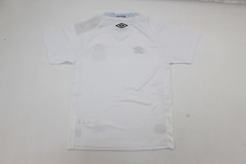 Santos 2025 Kids Home Soccer Jersey And Shorts