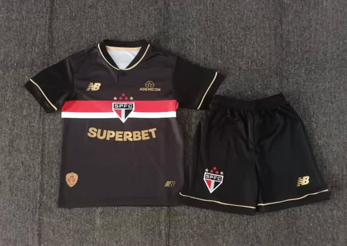 Sao Paulo 2025 Kids Third Soccer Jersey And Shorts Sao Paulo 2025 Kids Third Soccer Jersey And Shorts