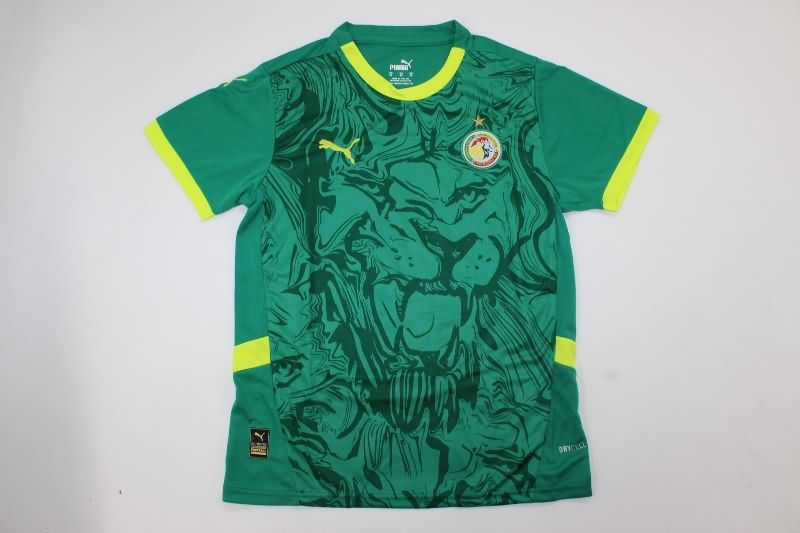 Senegal 2025 Kids Away Soccer Jersey And Shorts
