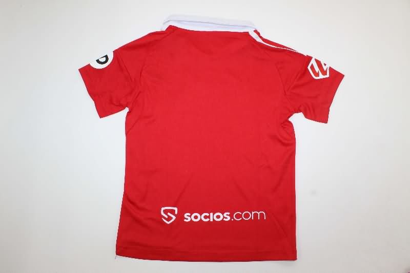 Sevilla 25/26 Kids Away Soccer Jersey And Shorts