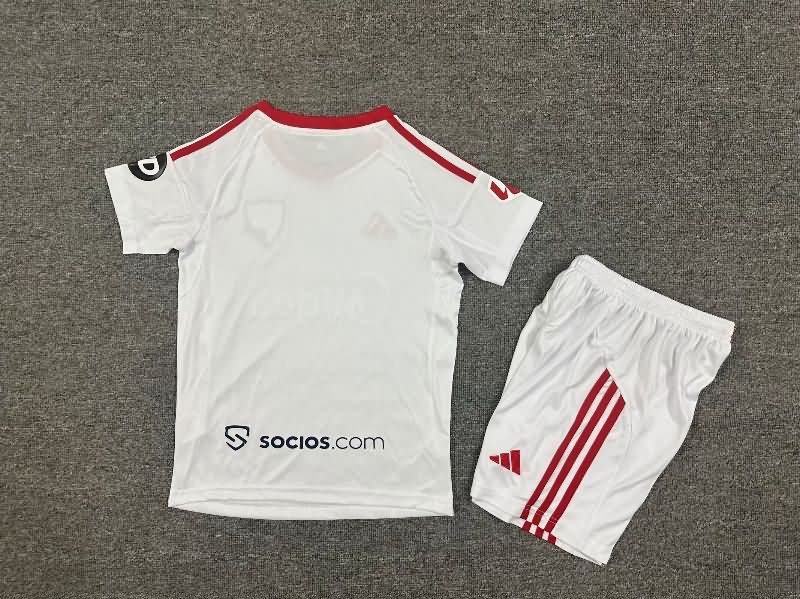 Sevilla 25/26 Kids Home Soccer Jersey And Shorts