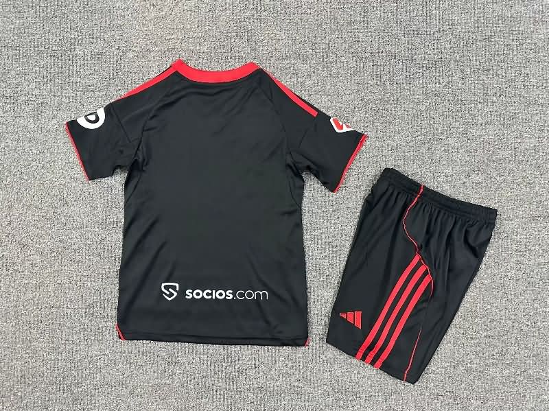 Sevilla 25/26 Kids Third Soccer Jersey And Shorts