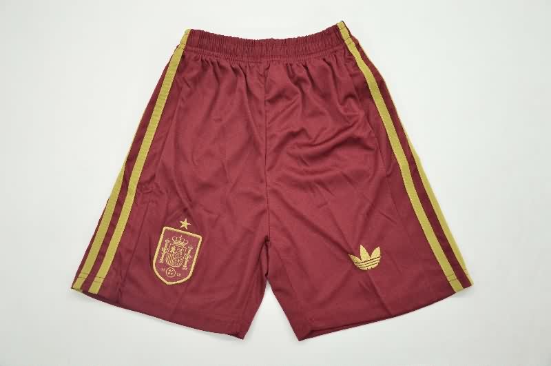 Spain 2026 Kids World Cup Away Soccer Jersey And Shorts