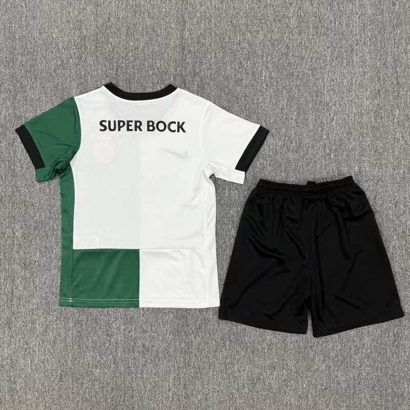 Sporting Lisbon 25/26 Kids Special Soccer Jersey And Shorts