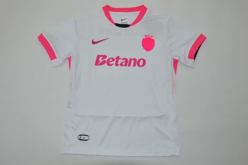 Sporting Lisbon 25/26 Kids Special Soccer Jersey And Shorts 02